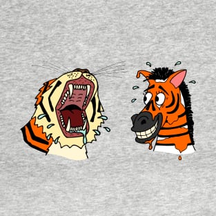 Zebra and Tiger T-Shirt